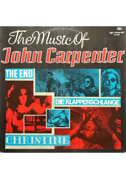 John Carpenter The Music Of John Carpenter LP Plak modelleri