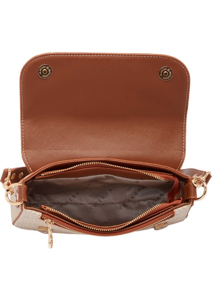 Bej Print Kadın Omuz Çantası - S1WPR0000800-S7G fırsatları