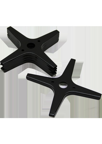 5 Adet Siyah Artı Model Cezvelik Ocak Küçültücü Emaye (5264)