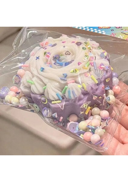 Taba Squishy Pasta Donut Stres Rahatlat Oyuncak, Ekstra Büyük Duyusal Kusur Oyuncakları Çocuklar Için Yetişkinler Anksiyete Gevşeme Sıkma Hediye Renk: Bir Isırık Al -Pink F (Yurt Dışından)