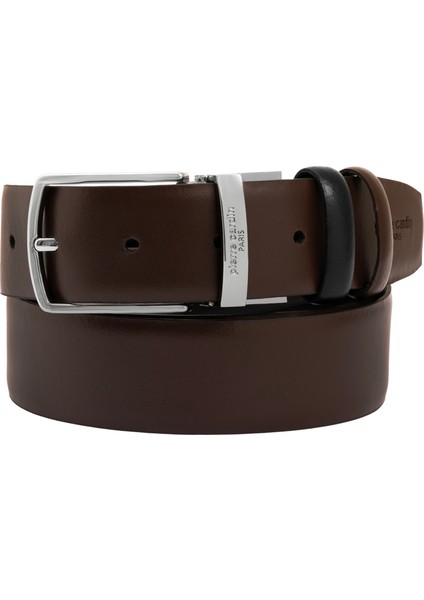 Siyah-Kahve Çift Yönlü Deri Erkek Kemeri (En 3,5 cm) PCCİFT01CF6 indirimleri