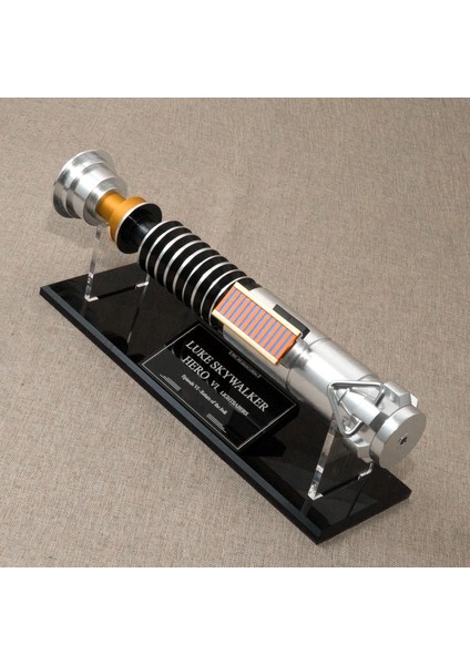 Luke V1 Lightsiyer Koleksiyonu Ekran Standı Saber Isim Plakası Akrilik Malzeme 89SABER Elfsaber Txqsaber Lgtsaber Kullanılabilir (Yurt Dışından)