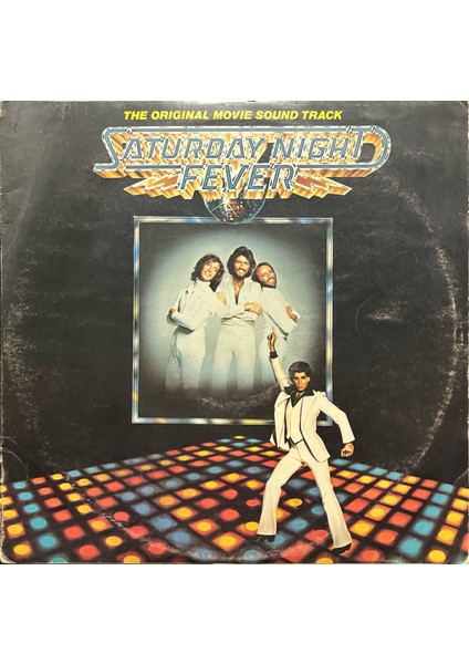 Saturday Night Fever Soundtrack Double LP Plak modelleri