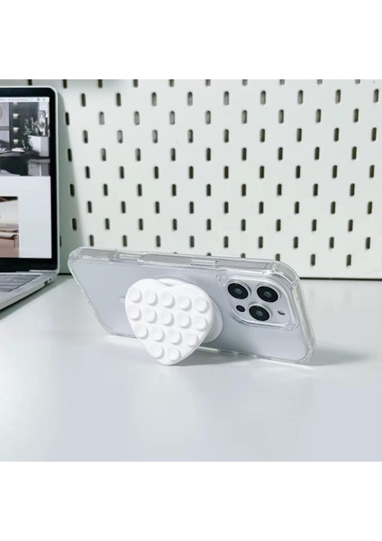 Vakumlu Telefon Tutucu Kalp Siyah fiyatları