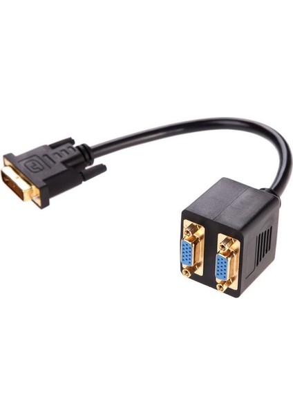 4972 DVI To 2x VGA Çevirici Çoklayıcı Splitter Kablosu