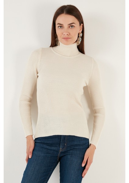 Fitilli Regular Fit Balıkçı Yaka Soft Akrilik 2'li Paket Kazak Bayan Kazak 4614102S2 fiyatları