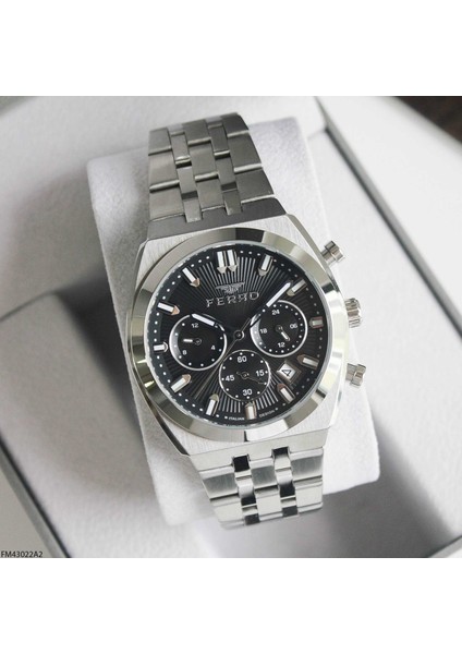 FM43022A2 Çelik Kordonlu Erkek Kol Saati