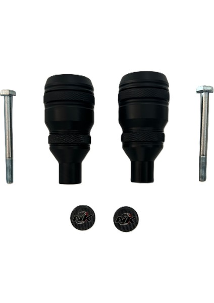 Nk Motors Honda Adv 350 2023-2025 Egzoz Koruma Takozu Siyah indirimleri