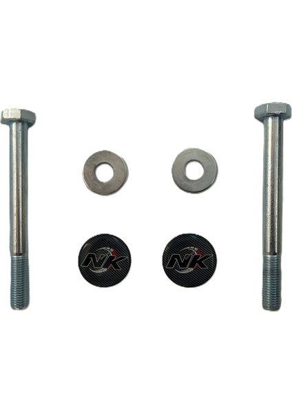 Nk Motors Honda Adv 350 2023-2025 Egzoz Koruma Takozu Siyah