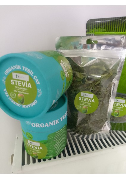 Şeker Otu Stevia Katkılı Karorisiz Yeşil Çay 75 gr fiyatları