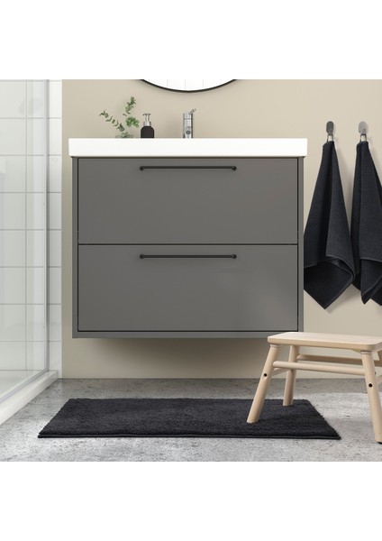 Banyo Paspası, Siyah, 50X80 cm fırsatları