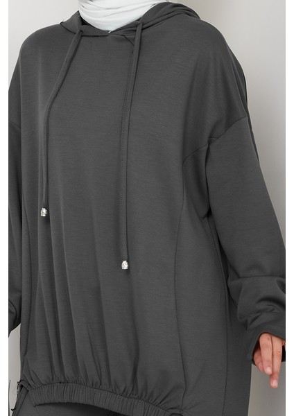 Aris Oysho Tunik Pantolon Ikili Takım 1611 - Antrasit indirimleri