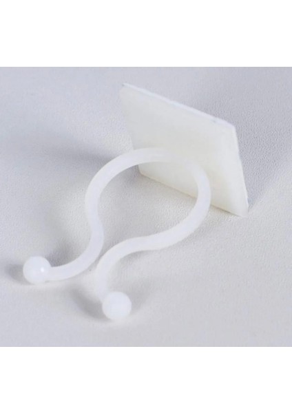 10 Adet Bitki Klipsi Sarmaşık Tutucu Kendinden Yapışkanlı Pratik Ürün