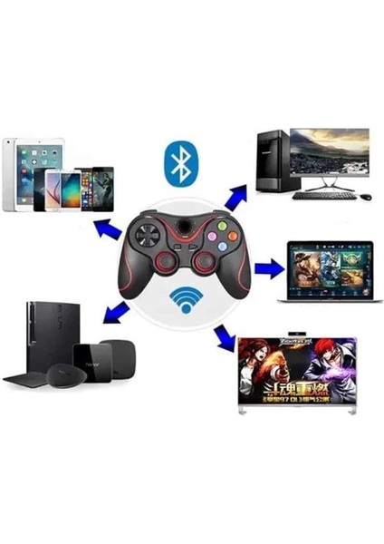 Zengezur Joystik Gamepad Bluetooth Telefon Tutucu Oyun Kolu Telefon Android Uyumlu fırsatları