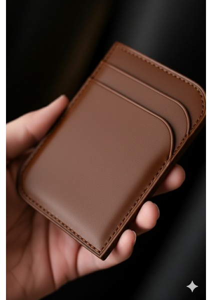 Gerçek Deri El Yapımı Hakiki Deri Cüzdan Kartlık Italyan Dikiş Premium Hakiki Deri