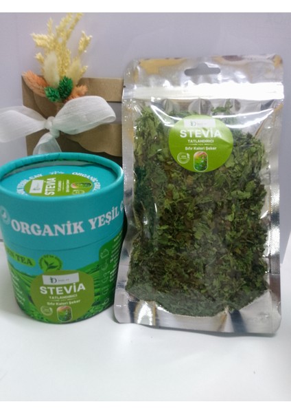 Stevia Şeker Otu Katkılı Yeşil Çay 150 gr fırsatları