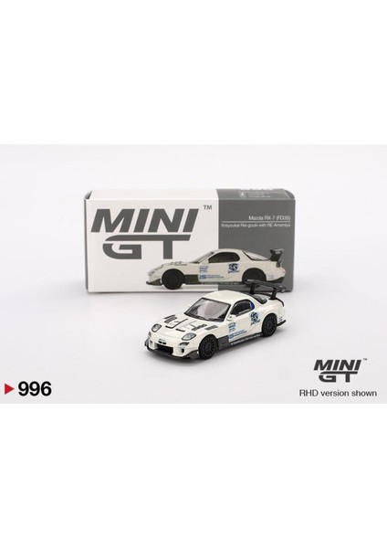 996 Mazda Rx-7 (FD3S) Itosyoukai Rei-Gouki With Re Amemiya MGT00996-R 1/64 Model Araba