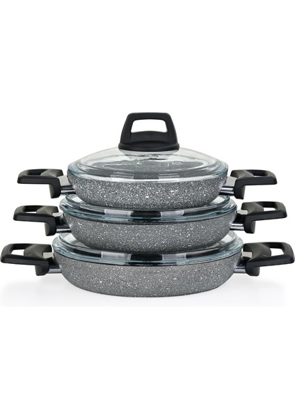 6 Parça Sahan Seti (18CM-20CM-22CM)