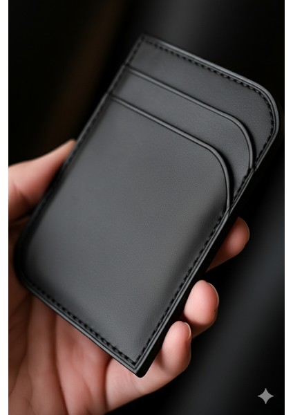 Gerçek Deri El Yapımı Hakiki Deri Cüzdan Kartlık Italyan Dikiş Premium Hakiki Deri
