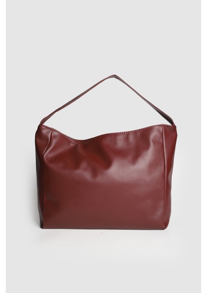 Lagraccio Paris Kadın Monet Yumuşak Deri El ve Omuz Çantası Bordo fırsatları