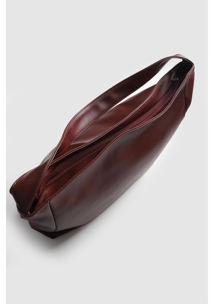 Lagraccio Paris Kadın Monet Yumuşak Deri El ve Omuz Çantası Bordo indirimleri