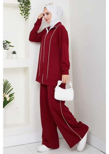 Biyeli Oysho Ikili Takım 1608 - Bordo