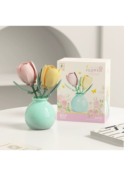 Yaşayan Çiçek Sepeti, Roze Buketi, Çocuklar Için Zeka Geliştirici Montaj Oyuncağı (Yurt Dışından) fiyatları