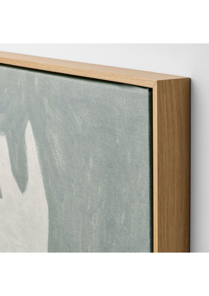 Çerçeveli Resim, Çok Renkli, 40X50 Cm, Iki Kuş, Meşe Görünüm modelleri