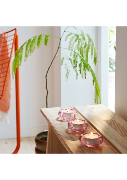 Tealight Mumluk, Pembe, 3 cm fiyatları