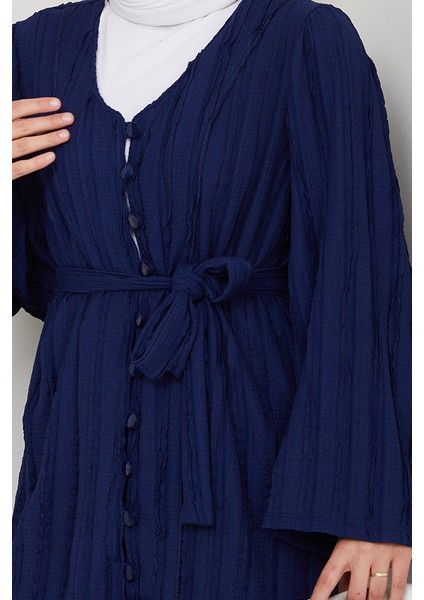 Ilgen Fırfırlı Ikili Takım 1610 - Lacivert indirimleri