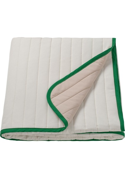 Yatak Örtüsü, Beyaz-Bej, 160X250 cm