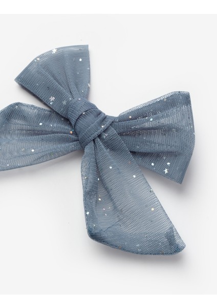 Petrol Simli Tül Fiyonk Kız Çocuk Klips Toka fırsatları