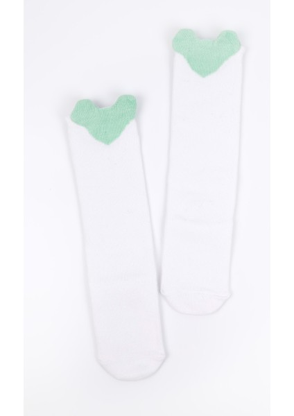 Mint Kalpli Kız Çocuk Çorap modelleri