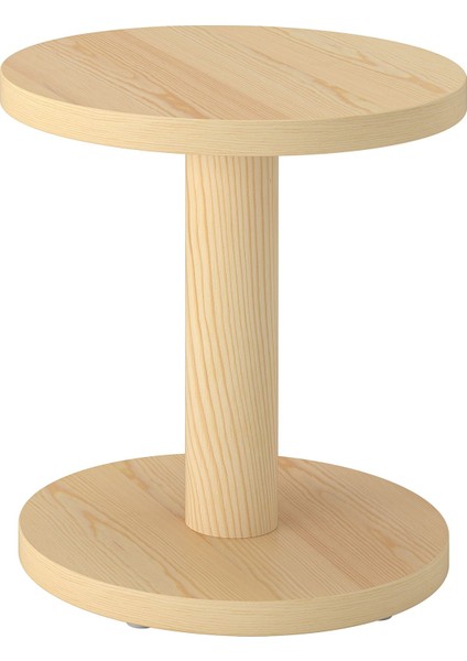 Yan Sehpa, Çam Kaplama Natürel