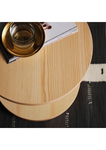 Yan Sehpa, Çam Kaplama Natürel fiyatları