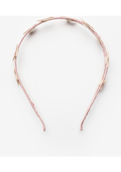 Rose Minik Yıldızlı Kız Çocuk Taç