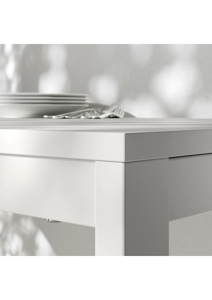 Mutfak Masası Takımı, Beyaz, 4 Sandalyeli, Açılabilir, 84/120X74 cm modelleri