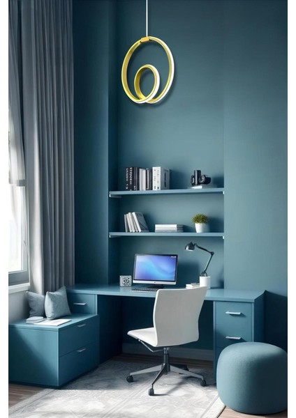 Perma Eskitme Tek Renk Modern Sarkıt LED Avize modelleri