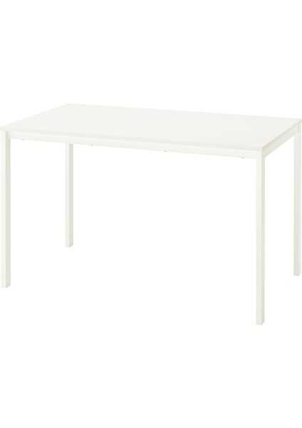 Mutfak Masası, Beyaz, 125X74 Cm, 4 Kişilik