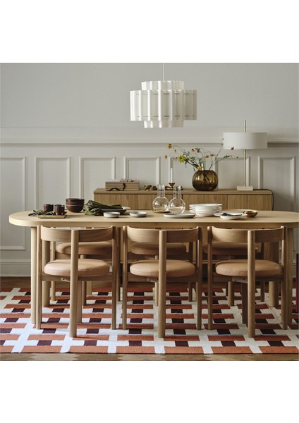 Yemek Masası Tablası, Meşe Kaplama, 230X90 cm fiyatları