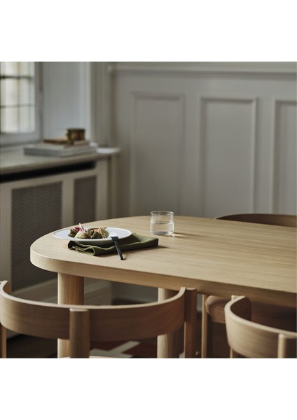 Yemek Masası Tablası, Meşe Kaplama, 230X90 cm modelleri