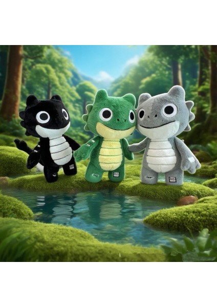 Semender Dinozor Uzun Kuyruklu Kertenkele Dinozor Peluş Bebek Yaratıcı Dinozor Peluş Bebek Çocuk Doğum Günü Hediyesi (Yurt Dışından) modelleri