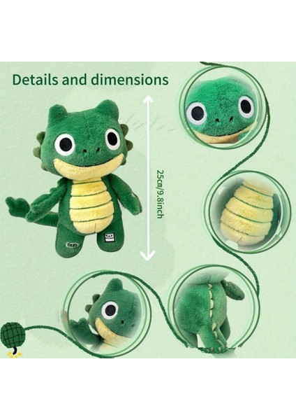 Semender Dinozor Uzun Kuyruklu Kertenkele Dinozor Peluş Bebek Yaratıcı Dinozor Peluş Bebek Çocuk Doğum Günü Hediyesi (Yurt Dışından) fırsatları