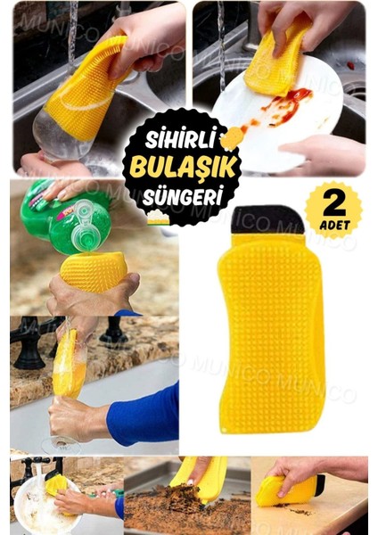 2'li Silikon Jant Temizleme Fırçası Seti, Hassas ve Güçlü Temizlik indirimleri