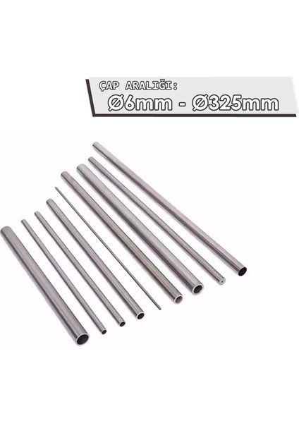 Krom Boru | Dış: 70MM - Iç: 66MM | Paslanmaz Çelik 304 Kalite | Uzunluk Seçiniz fiyatları