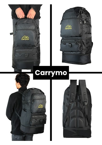 Körüklü Konfor Modeli Çok Gözlü Gezi Seyahat Yürüyüş Dağcı Kamp Spor Sırt Çantası