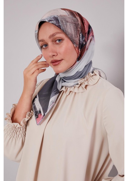 Somon Karışık Desen Pamuk Eşarp fiyatları