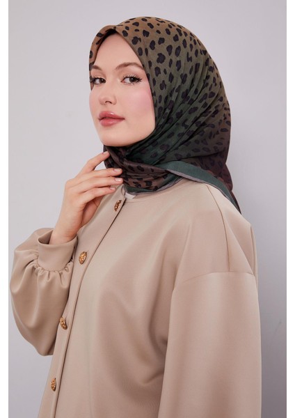 Zümrüt Leopar Desen Soft Eşarp fiyatları