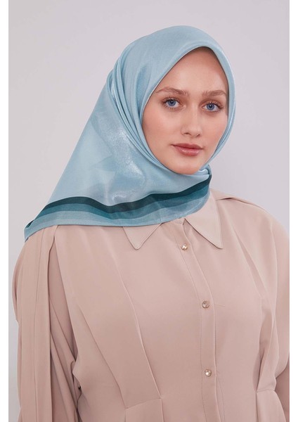 Mint Yeşili Kehribar Eşarp modelleri