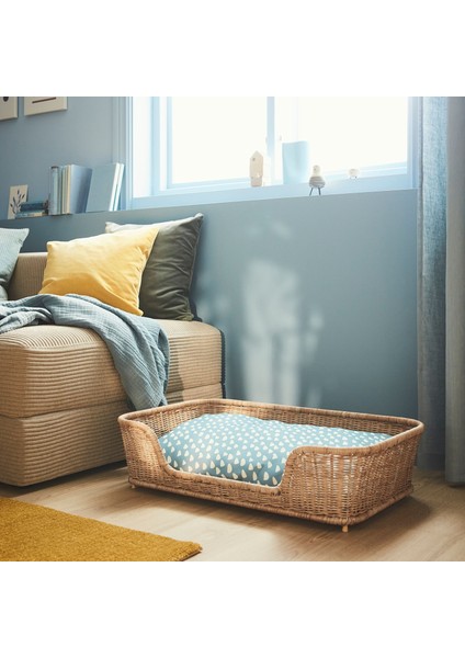 Evcil Hayvan Yatağı, Rattan, 80X50X20 cm fiyatları